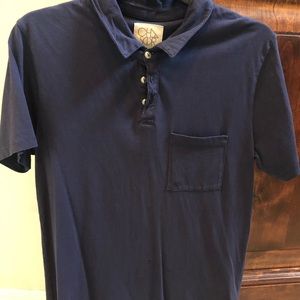 chaser men’s blue polo